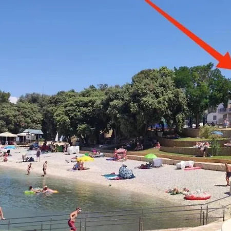 Beach With Large Terrace 50m From The Beach Apartment Pjescana Uvala